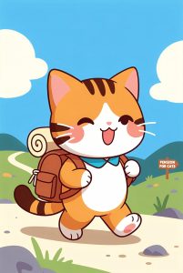 Propriétaire préparant le trousseau de son chat pour la pension : couverture, jouets et nourriture familière